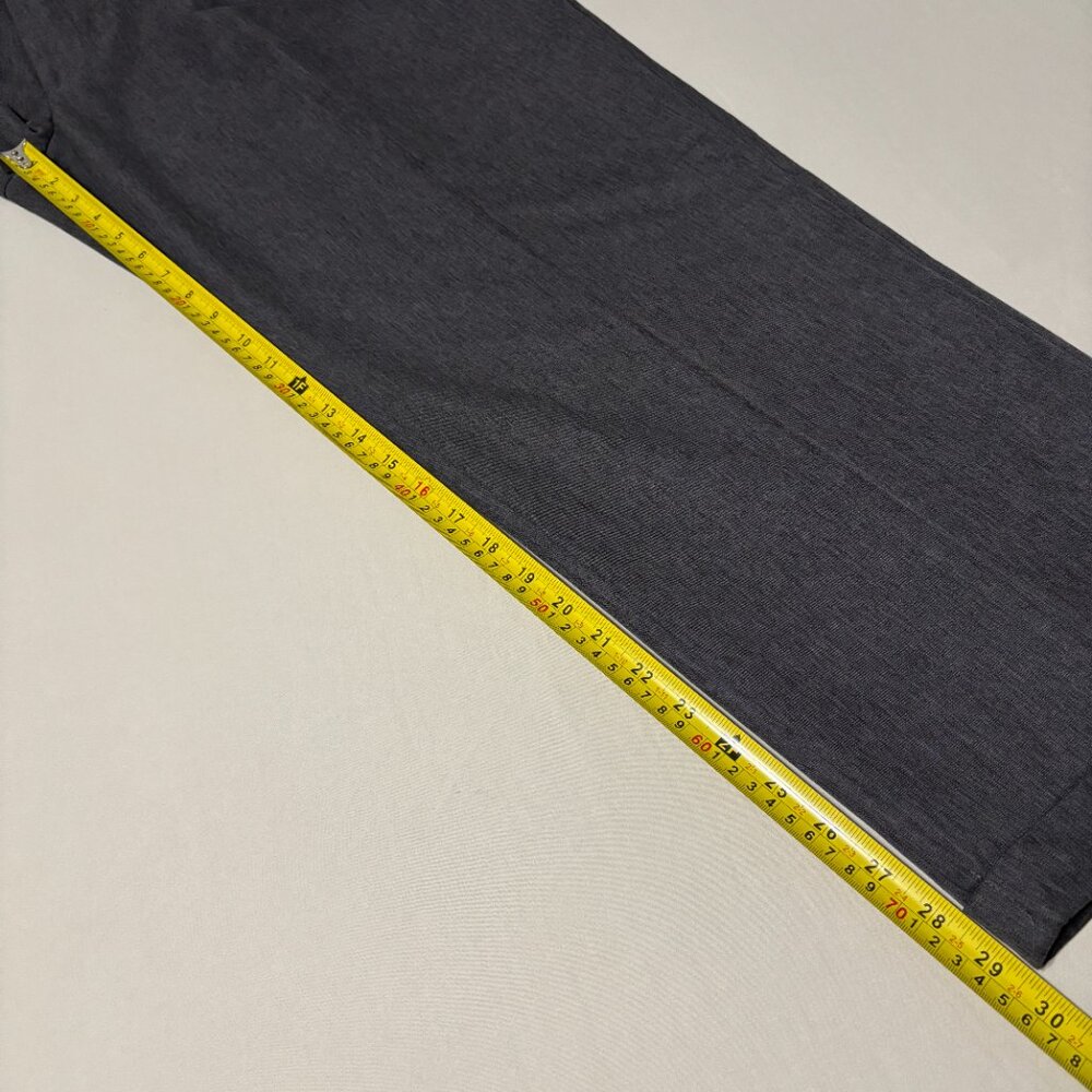 Perry Ellis Portfolio Dress Pants‎ 38x30 Heather Gray Pleated Cuffed Classic Fit - Picture 10 of 10